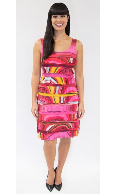 Magnifique robe funky Tango Mango couleur Rose