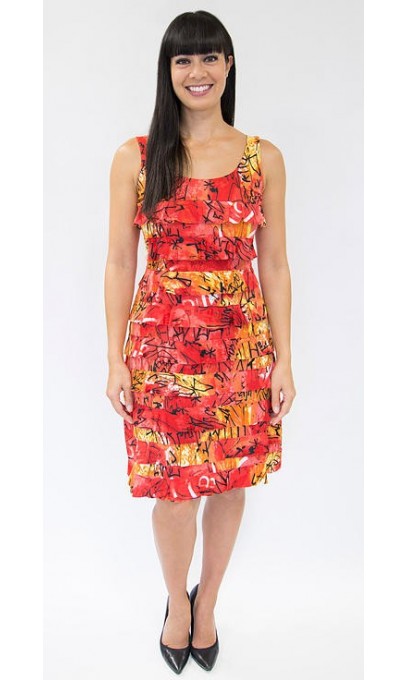 Mango on sale coral dress