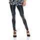 Legging imitation cuir automne