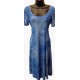 Fashion Dress Gitane collection blue sky textured